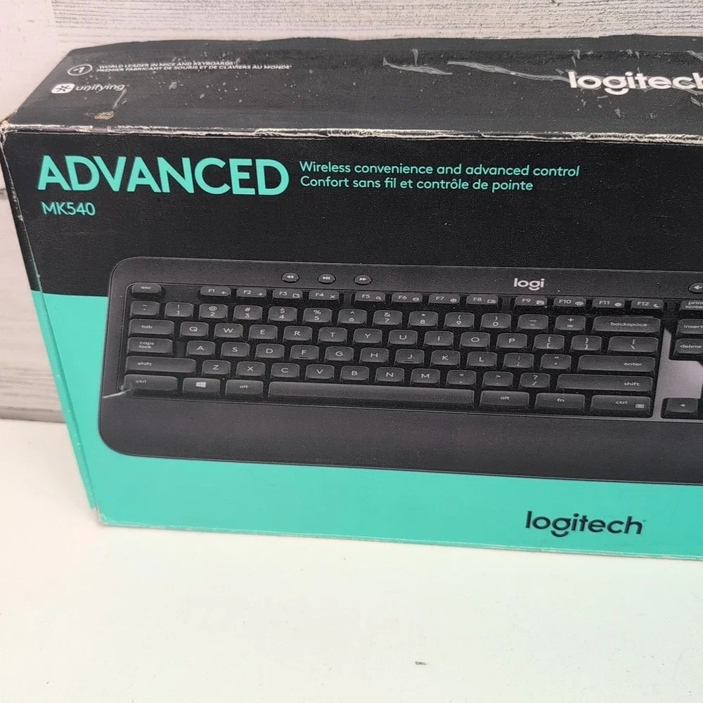 Logitech‎ MK540 Advanced Keyboard Mouse Combo Wireless USB Receiver Tested